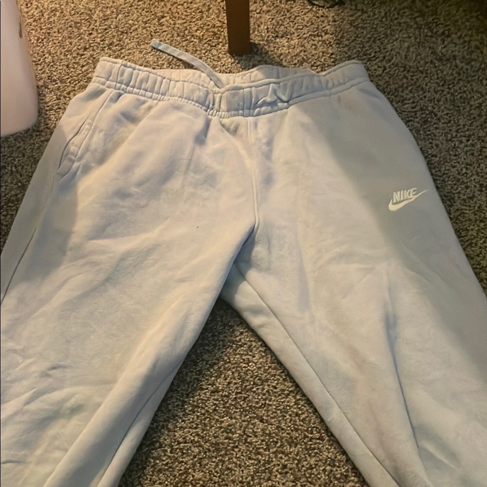 Nike Light blueSweatpants Relaxed Fit Joggers